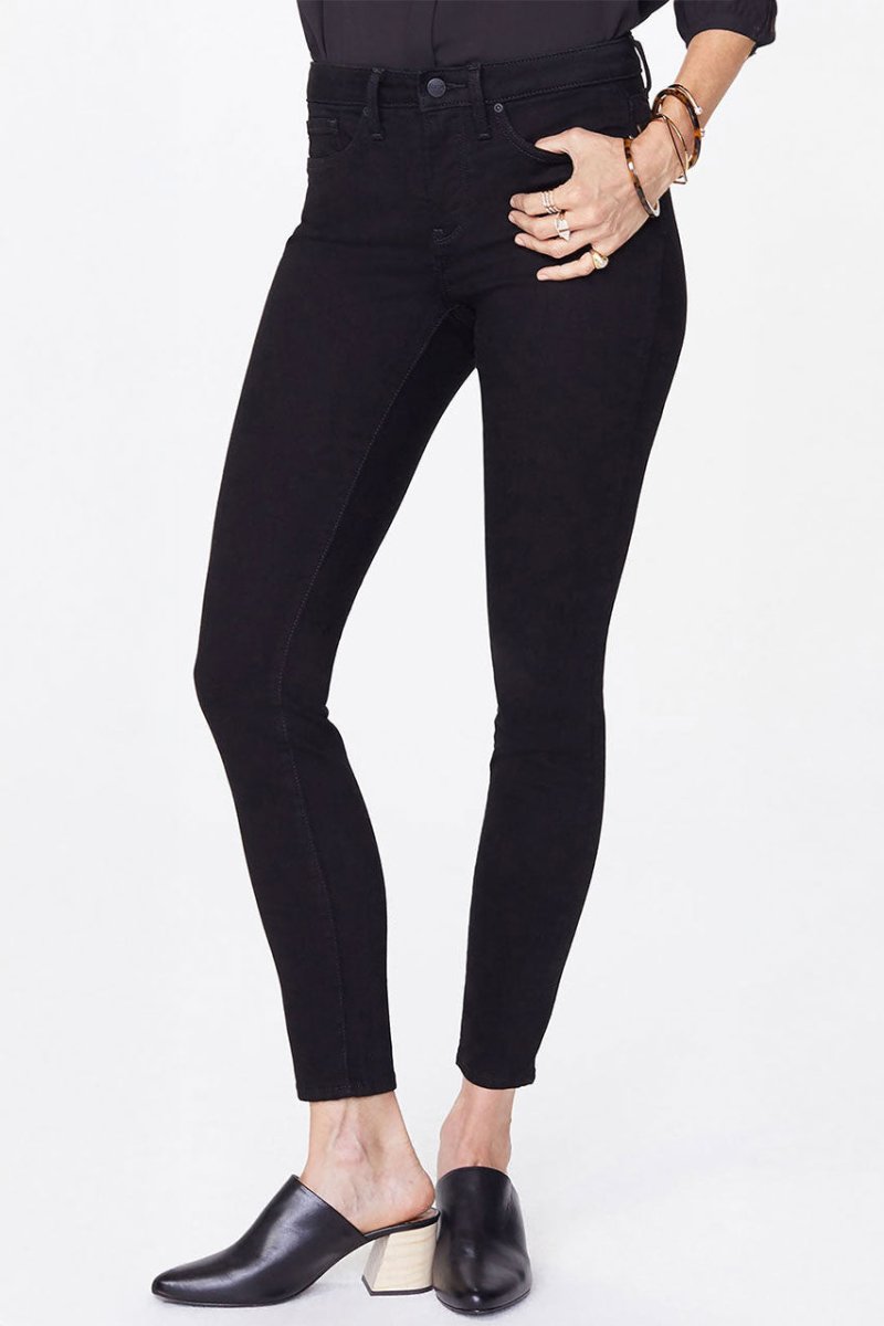 Ami Skinny Jeans Black Premium Denim (Petite) | Black | Denim | NYDJ