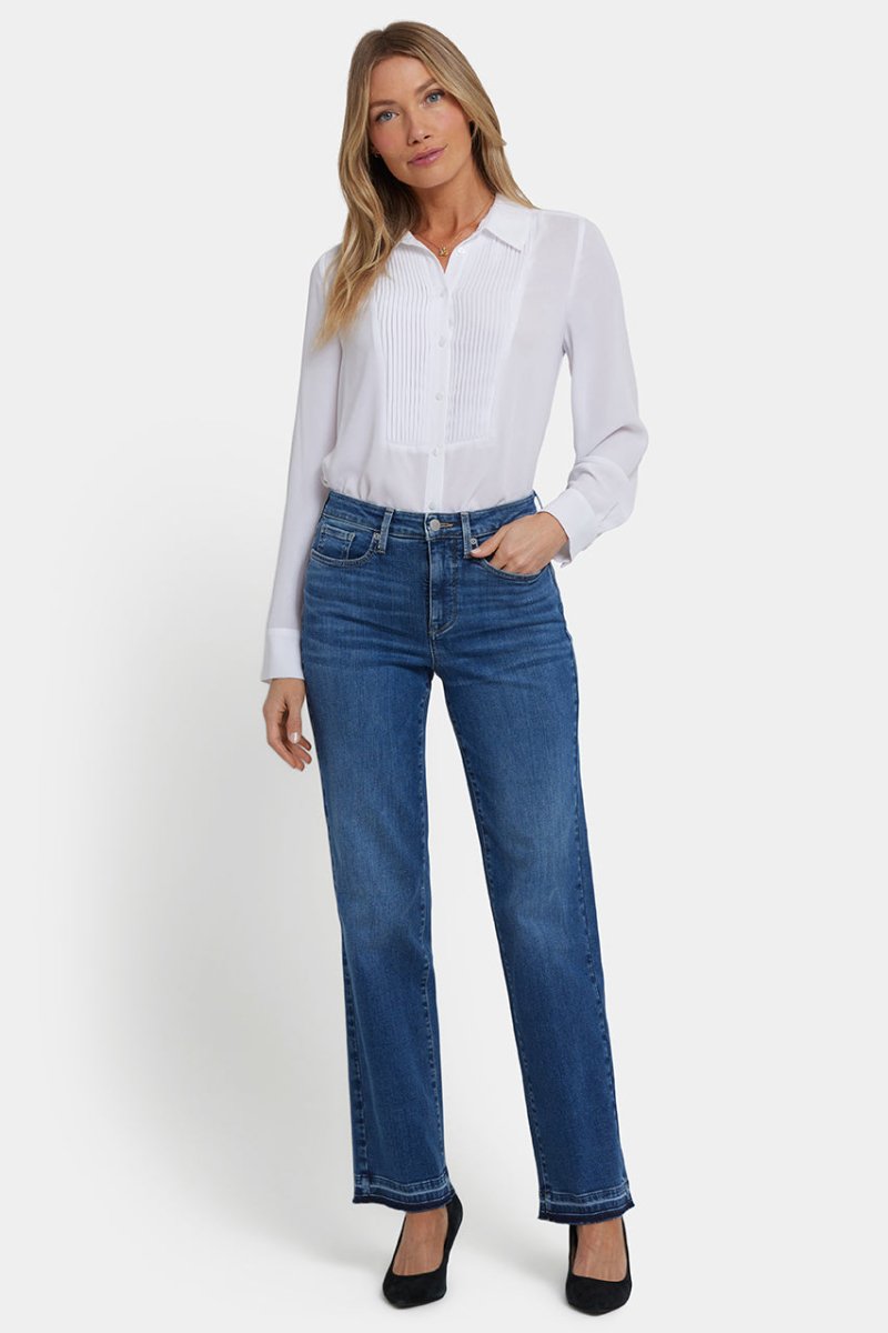 Bailey Relaxed Straight Jeans | Opera Blue | Denim | NYDJ