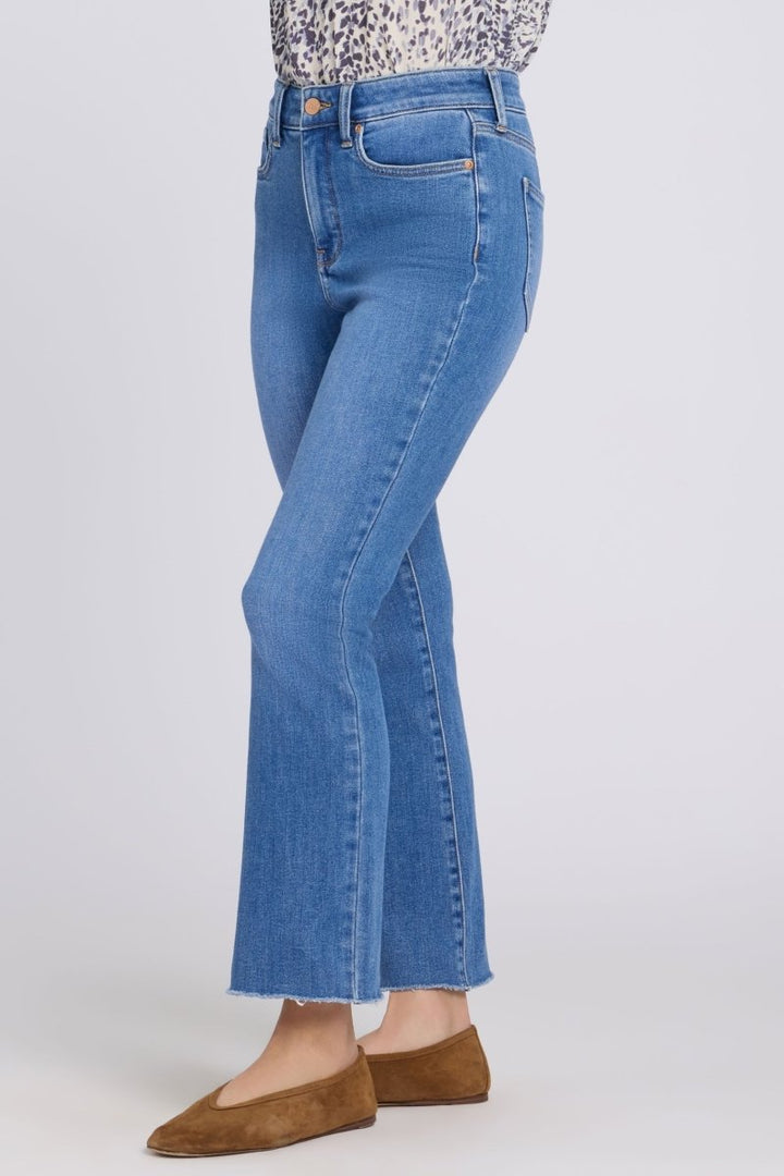 Billie Mini Bootcut Ankle Jeans With High Rise | Blue Paradise | Denim | NYDJ