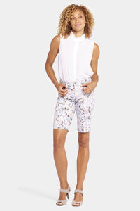 Briella Short Floral Print Premium Denim | Becca Bouquet | Shorts | NYDJ