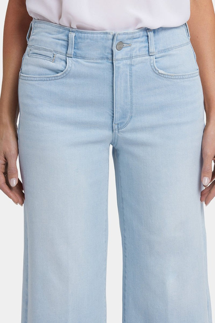 Brigitte Wide Leg Capri Jeans | Clear Water | Pants | NYDJ