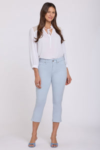 Chloe Capri Jeans In Cool Embrace® Denim | Blue Clover - NYDJ