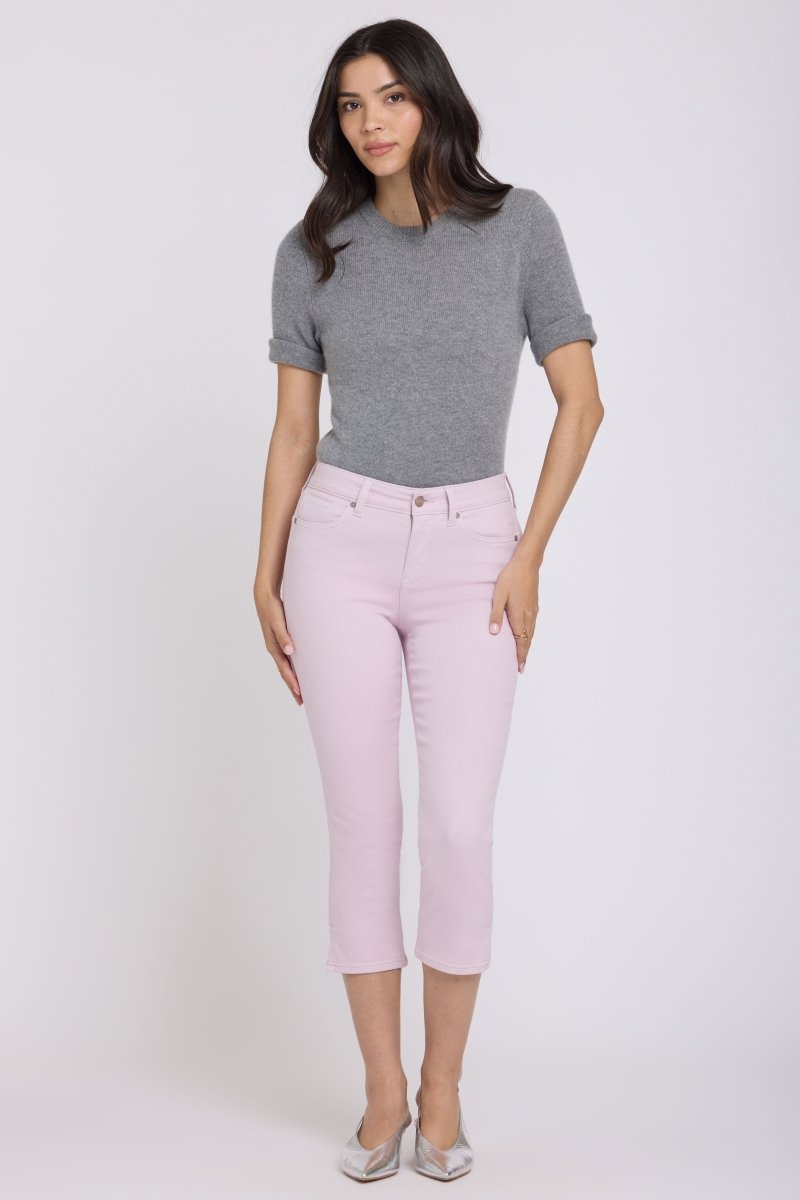Chloe Capri Jeans In Cool Embrace® Denim | Light Lilac - NYDJ