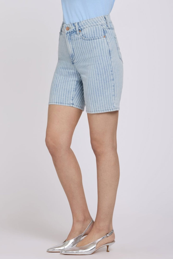 Erin Denim Shorts | Azure Stripe | Denim | NYDJ