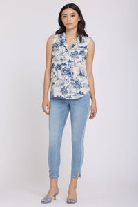 Gabrielle Sleeveless Blouse | Le Parc | Blouse | NYDJ