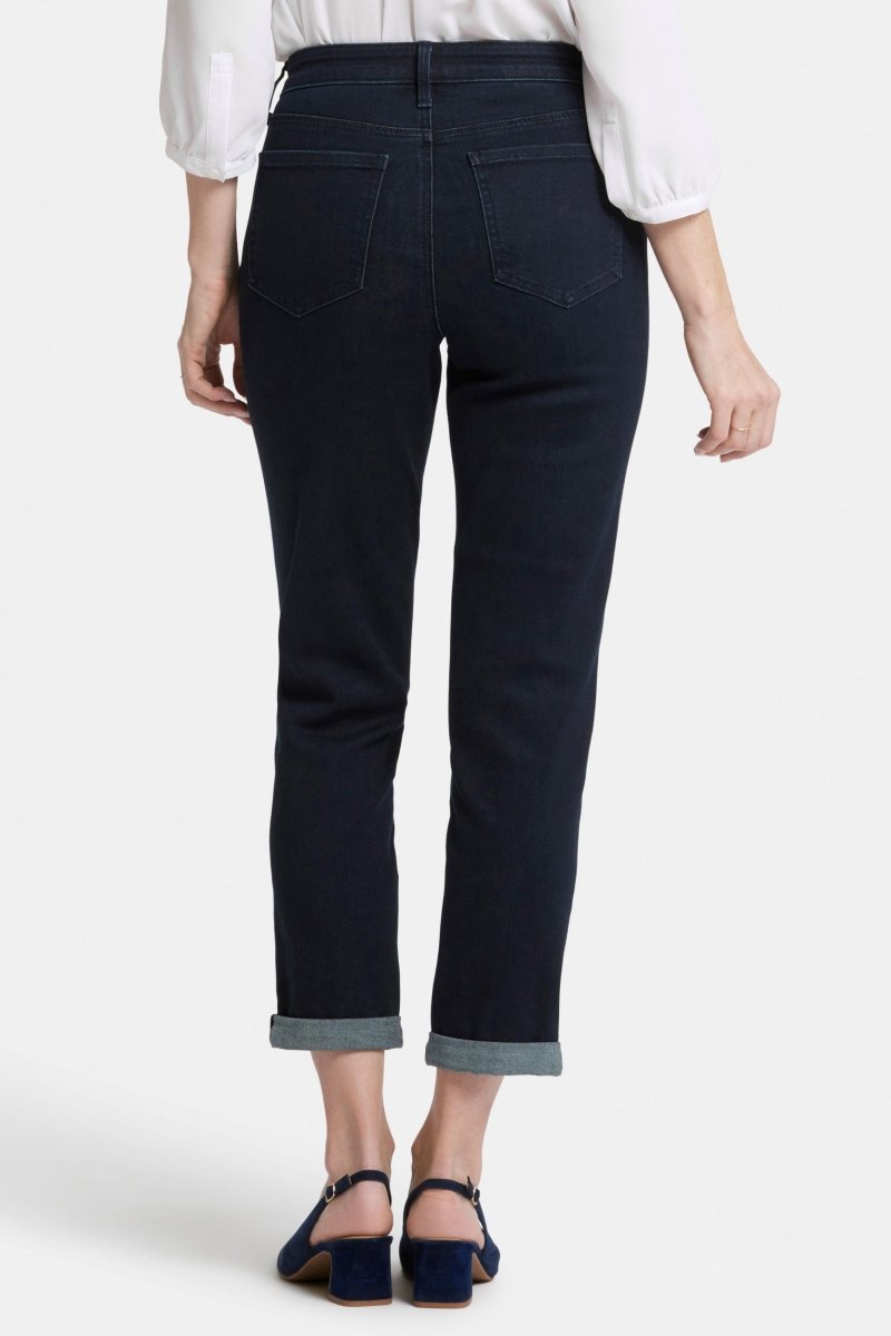 Margot Girlfriend Jeans Dark Blue Premium Denim | Midnight Falls - NYDJ