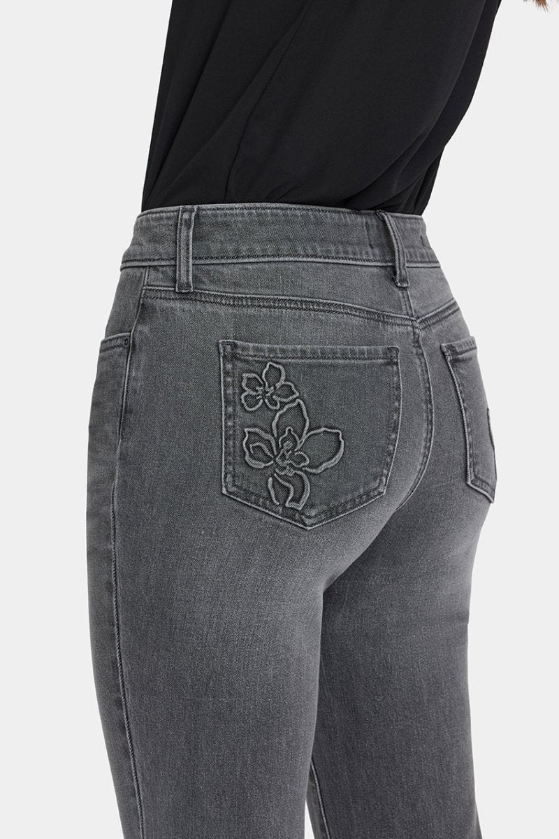 Marilyn Straight Ankle Jeans | Dusty Ash | Denim | NYDJ