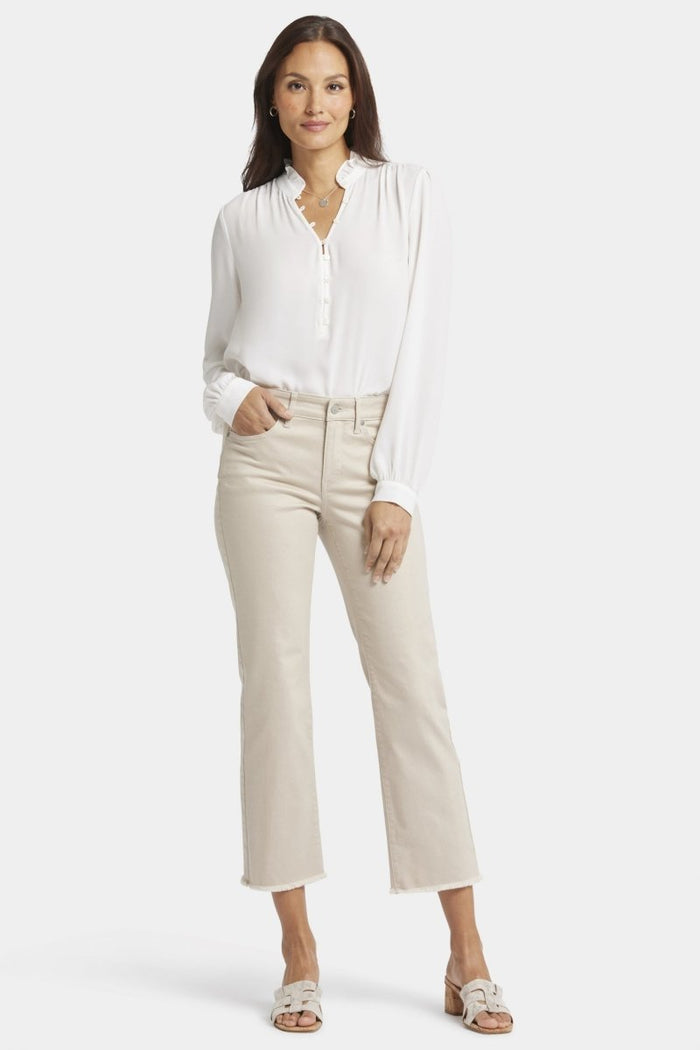 Marilyn Straight Ankle Jeans | Feather | Denim | NYDJ