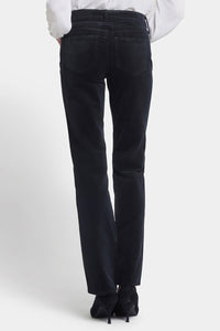 Marilyn Straight Corduroy Pants | Black | Pants | NYDJ