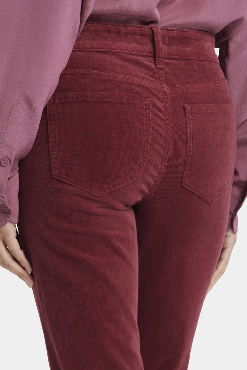 Marilyn Straight Corduroy Trouser | Cranberry Pie | Pants | NYDJ