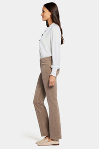 Marilyn Straight Corduroy Trouser | Saddlewood | Pants | NYDJ