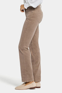 Marilyn Straight Corduroy Trouser | Saddlewood | Pants | NYDJ