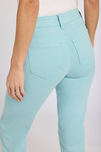 Marilyn Straight Crop Jeans In Cool Embrace® Denim | Aqua Haze | Pants | NYDJ