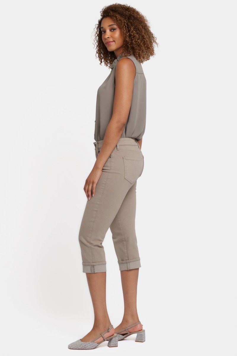 Marilyn Straight Crop Jeans In Cool Embrace® Denim | Saddlewood | Pants | NYDJ