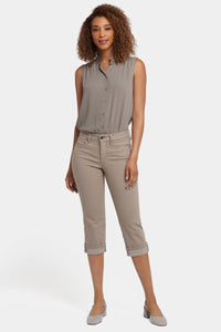Marilyn Straight Crop Jeans In Cool Embrace® Denim | Saddlewood | Pants | NYDJ
