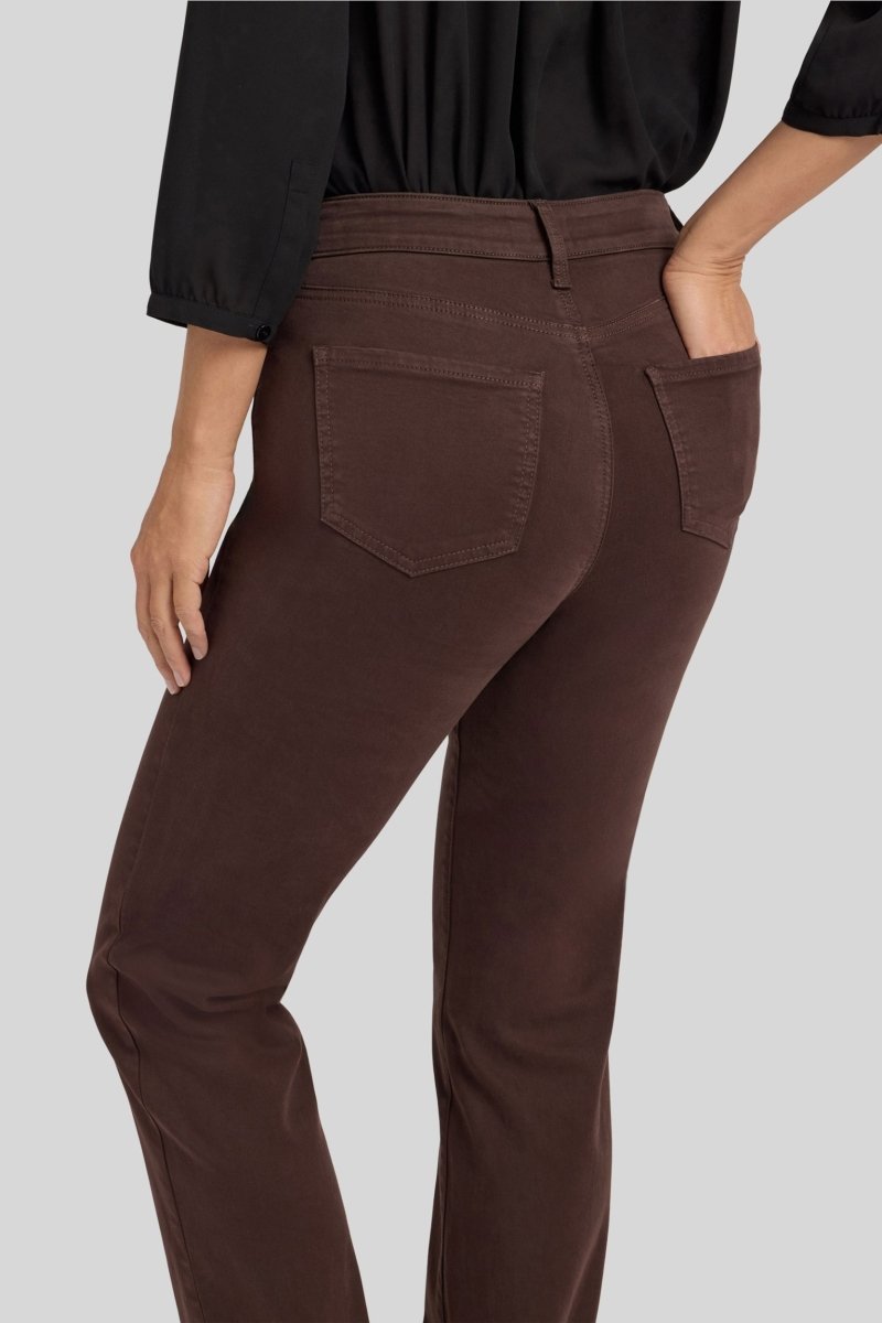 Marilyn Straight Jeans | Bitter Chocolate - NYDJ