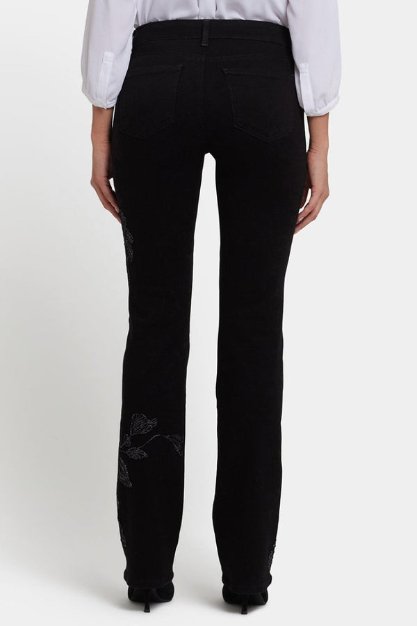 Marilyn Straight Jeans | Black Rinse | Denim | NYDJ