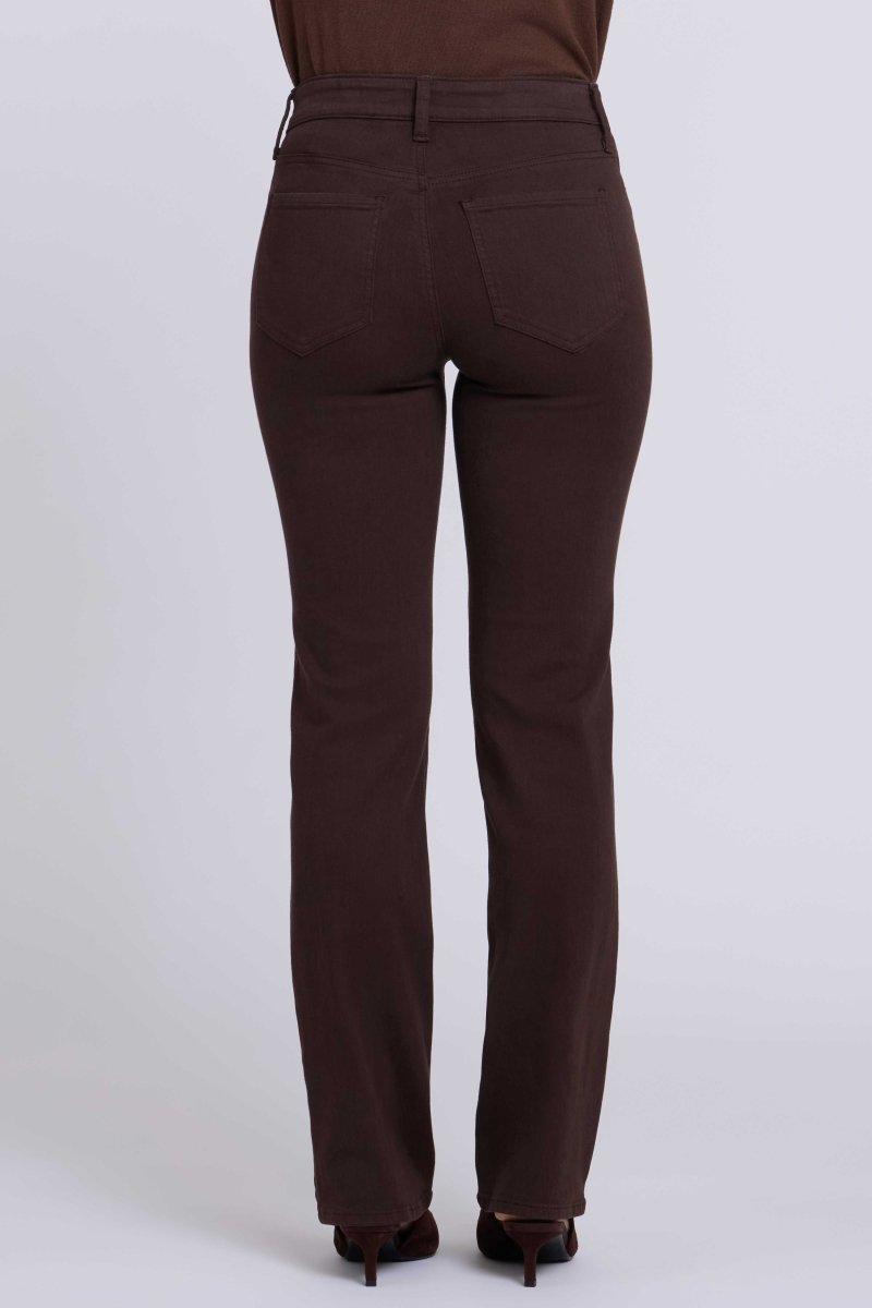 Marilyn Straight Jeans In Sure Stretch® Denim | Bitter Chocolate - NYDJ