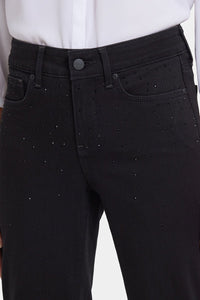 Marilyn Straight Jeans in Sure Stretch® Denim | Black Rinse | Denim | NYDJ