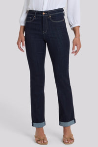 Marilyn Straight Jeans In Sure Stretch® Denim With High Rise | Morningtides | Denim | NYDJ