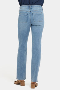 Marilyn Straight Jeans | Mist | Denim | NYDJ