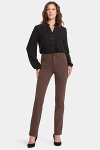 Marilyn Straight Sculpt-Her™ Pants | Coffee Bean | Pants | NYDJ