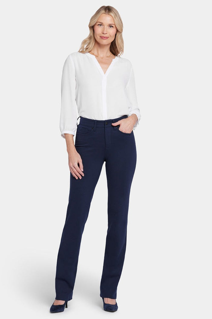 Marilyn Straight Sculpt-Her™ Pants | Oxford Navy | Pants | NYDJ
