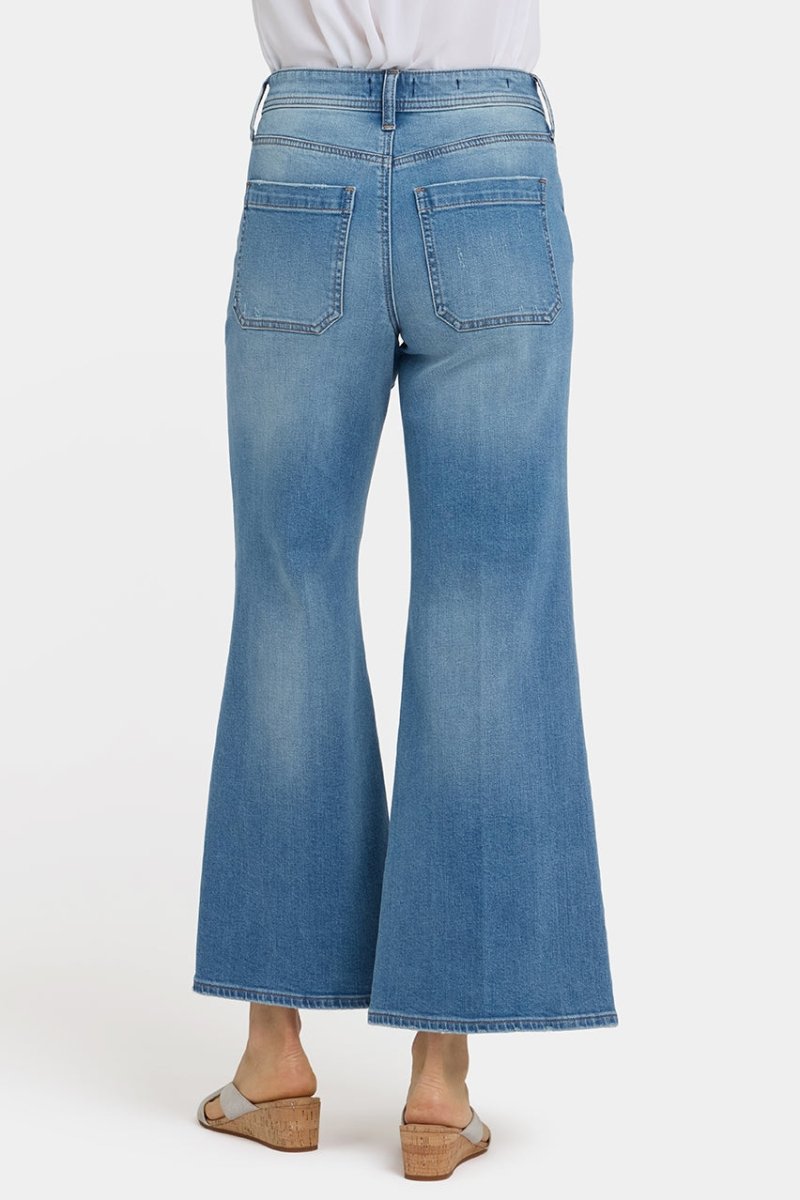 Mia Palazzo Ankle Jeans With High Rise | Port Sea | Denim | NYDJ