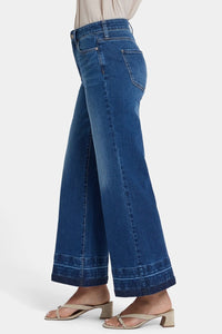Mia Palazzo Ankle Jeans With High Rise | Trail Lands | Denim | NYDJ