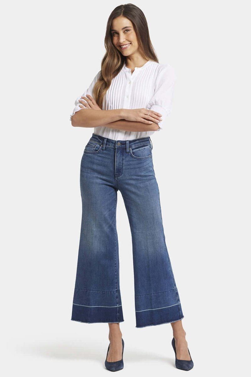 Mia Palazzo Ankle | Stone Bridge | Pants | NYDJ