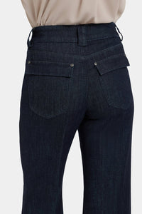 Mia Palazzo Jeans With High Rise | Rinse | Denim | NYDJ