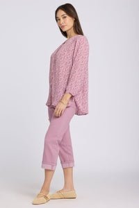 Pintuck Blouse | Destiny Ditsy - NYDJ