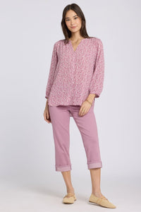 Pintuck Blouse | Destiny Ditsy - NYDJ