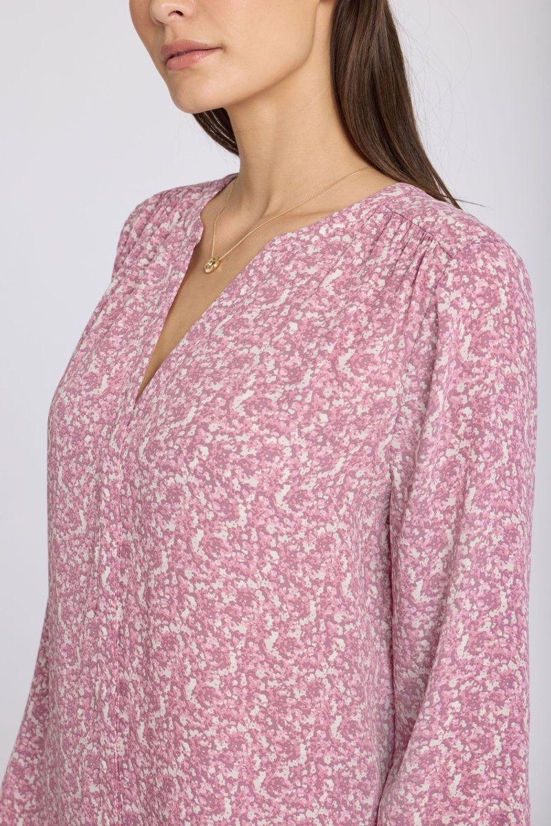 Pintuck Blouse | Destiny Ditsy - NYDJ