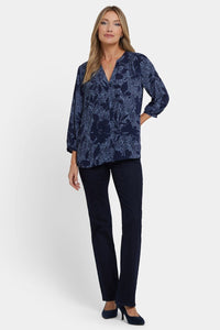 Pintuck Blouse | Manuela Reina | Blouse | NYDJ