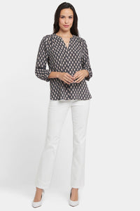 Pintuck Blouse | Roca Lissa - NYDJ