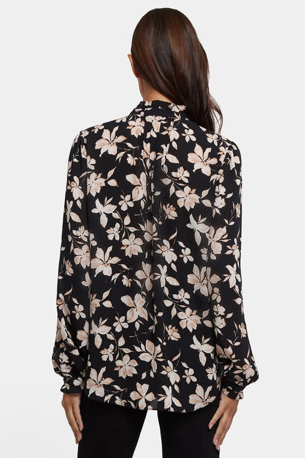 Pleated Front Tunic | Claudette | Top | NYDJ