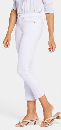 Sheri Slim Ankle Jeans Frayed Hems | Fairytale | Pants | NYDJ