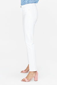 Sheri Slim Jeans White Coloured Denim | Optic White | Pants | NYDJ
