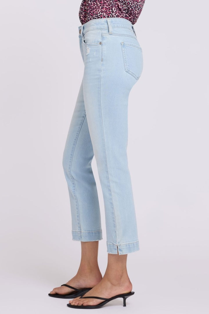 Sheri Slim Straight Ankle Jeans | Sky Valley - NYDJ