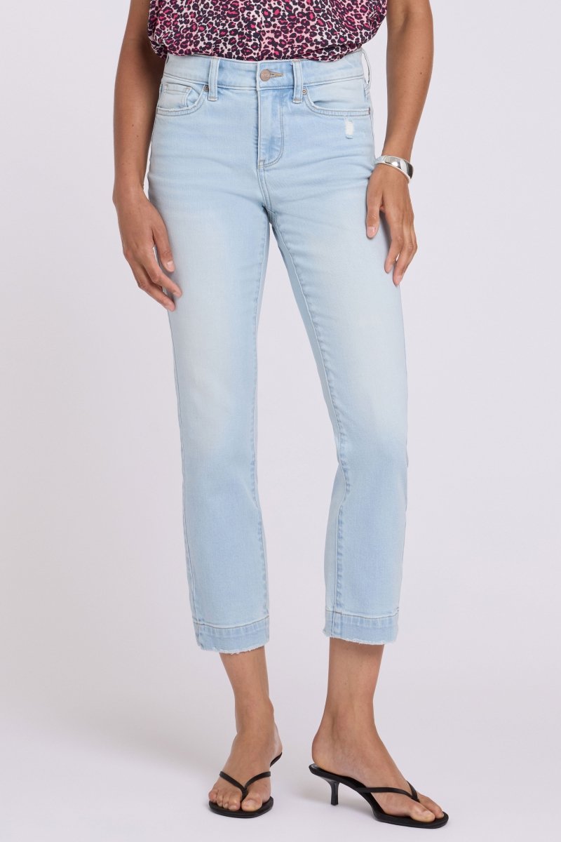 Sheri Slim Straight Ankle Jeans | Sky Valley - NYDJ