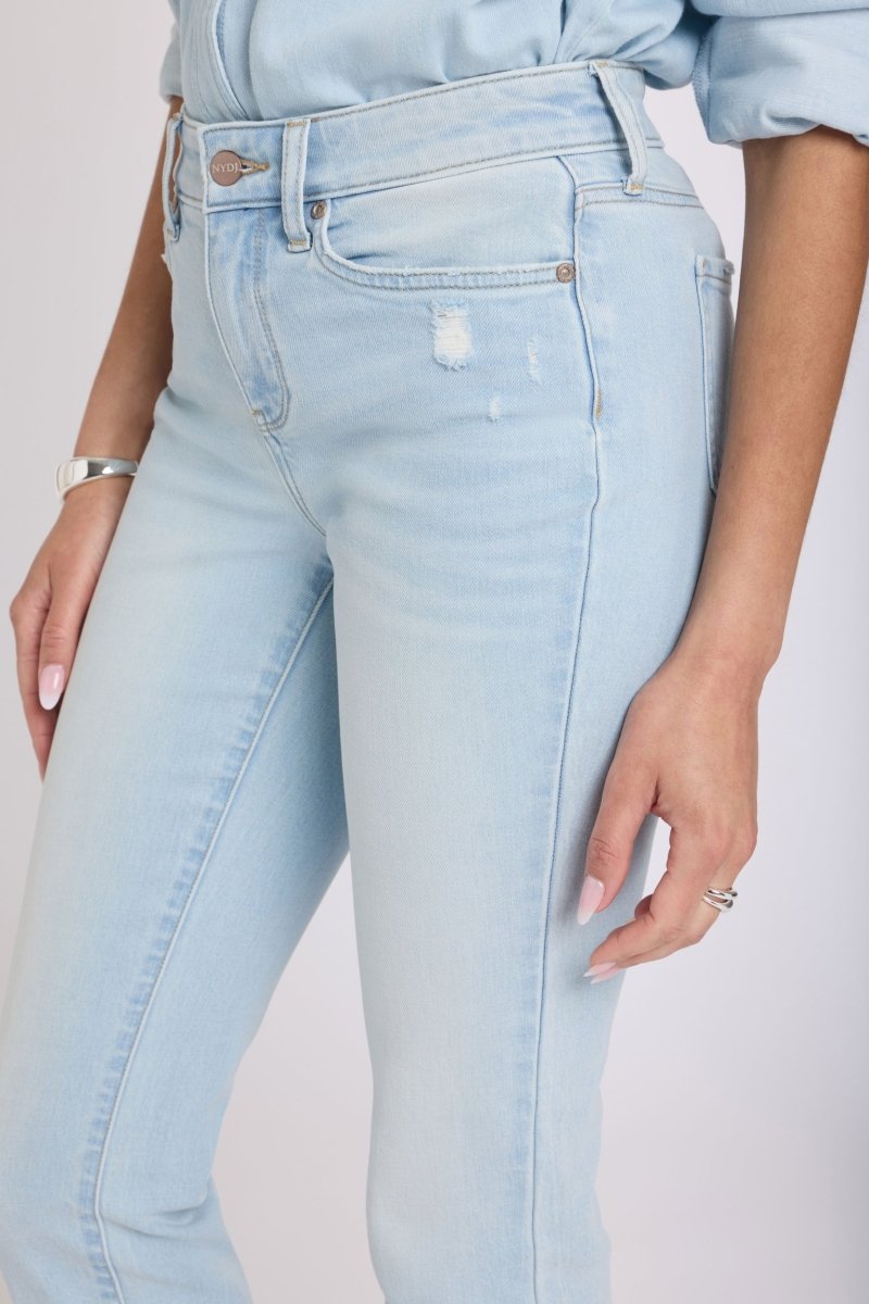 Sheri Slim Straight Ankle Jeans | Sky Valley | Denim | NYDJ