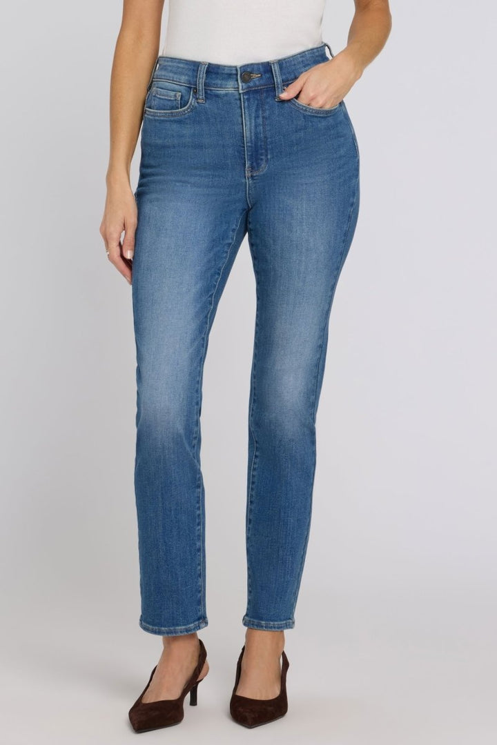 Sheri Slim Straight Jeans | Agave - NYDJ