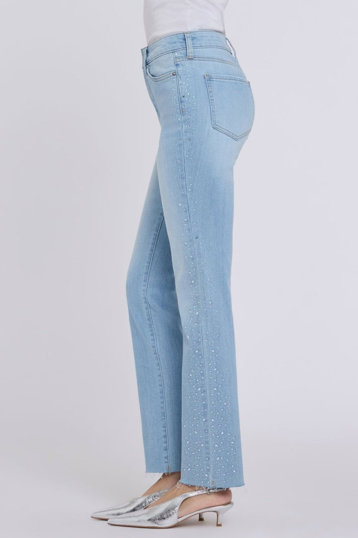 Sheri Slim Straight Jeans | Alyssum - NYDJ