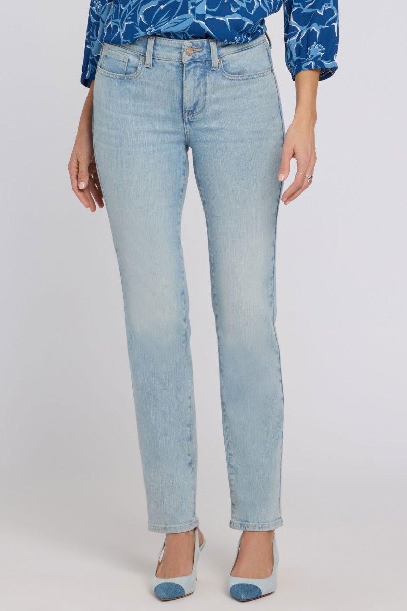 Sheri Slim Straight Jeans In Re - New Denim | Keys View - NYDJ