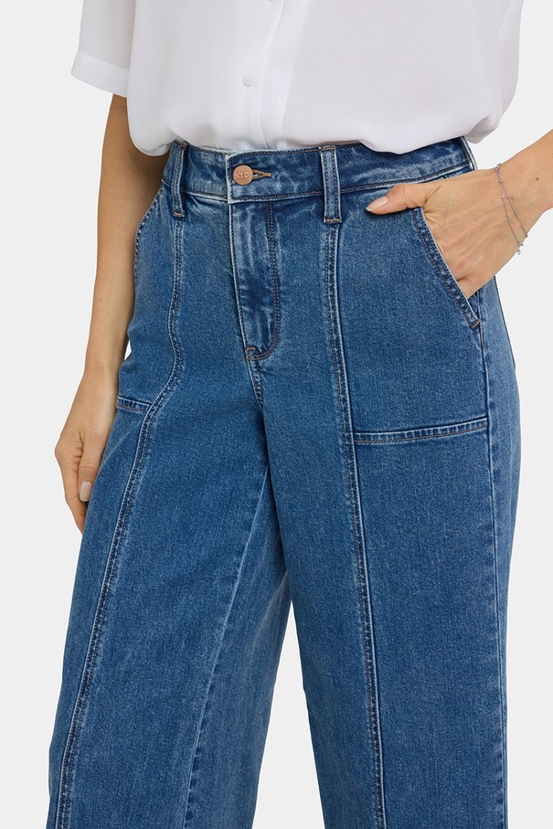 Simone Wide Leg Jeans With High Rise | Salton | Denim | NYDJ