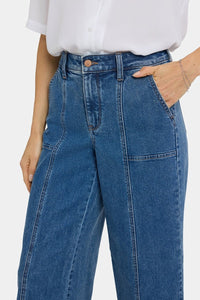 Simone Wide Leg Jeans With High Rise | Salton | Denim | NYDJ