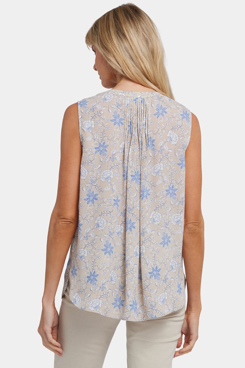 Sleeveless Pintuck Blouse | Antonia | Top | NYDJ