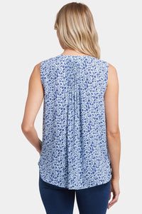 Sleeveless Pintuck Blouse | Placida | Top | NYDJ