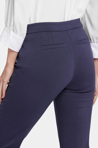 Slim Pants in Ponte Knit | Oxford Navy | Pants | NYDJ
